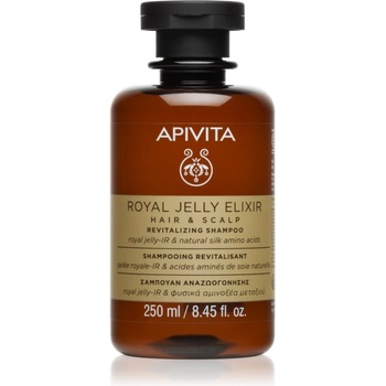 APIVITA Royal Jelly Elixir Revitalizing Shampoo ревитализиращ шампоан против признаците на стареене на косата 250ml