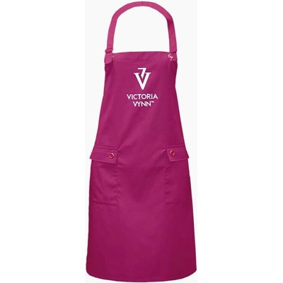 Victoria Vynn Apron Fuchsia elegantní růžová zástěra určená pro profesionální stylistky