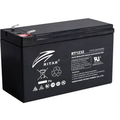 Оловна Батерия RITAR (RT1232) 12V / 3.2 Ah - AGM 134 / 67 / 60 mm (RITAR-RT1232)