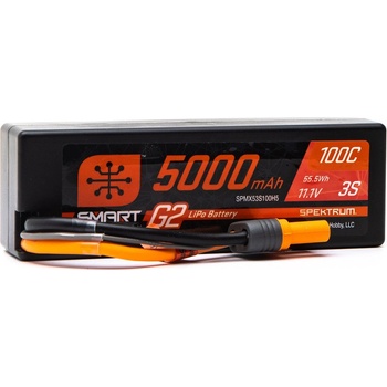Spektrum Smart G2 LiPo 3S 100C Hardcase IC5 Plug 11,1V 5000 mAh