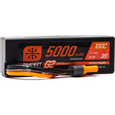 Spektrum Smart G2 LiPo 3S 100C Hardcase IC5 Plug 11,1V 5000 mAh