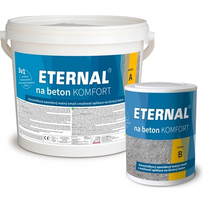 Eternal na beton Komfort 4,8 kg šedá – Zboží Dáma