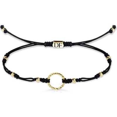 Danfil se zlatým krouceným kroužkem DLB5193 žluté zlato