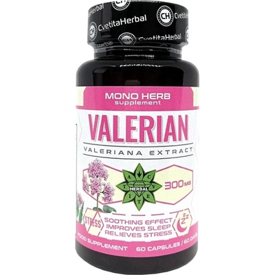 Cvetita Herbal Valerian 300 mg [60 капсули]