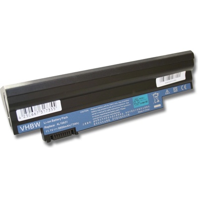 VHBW Батерия за Acer Aspire One 522 / 722 / D255 / D255E / D257, черна, 6600 mAh (800103463)