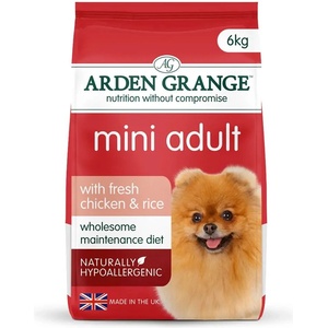 Arden Grange Възрастен Мини с прясно пиле и ориз 6 кг