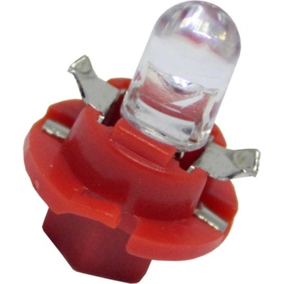 Лед крушки тип b8.4d 12v / 2w червен (b84dr)