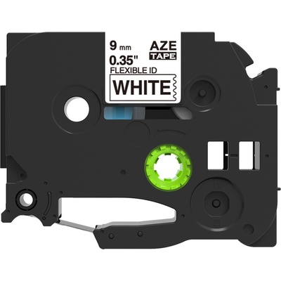 Alternatívna páska Brother TZ-FX221/TZe-FX221, 9mm x 8m, flexi, čierna tlač/biela podklad