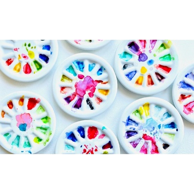 Markéta Šímová Nepaletka - keramická paleta pro akvarelové barvy – Sleviste.cz