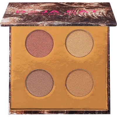 BH Cosmetics BH DOJA CAT 4 Color Mini Shadow Quad ELEMENTS Bronze Сенки палитра 4, 7gr