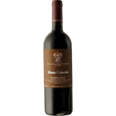 Marchesi di Gresy d´Asti Monte Colombo DOC Barbera suché červené 2014 14,5% 0,75 l (čistá fľaša)