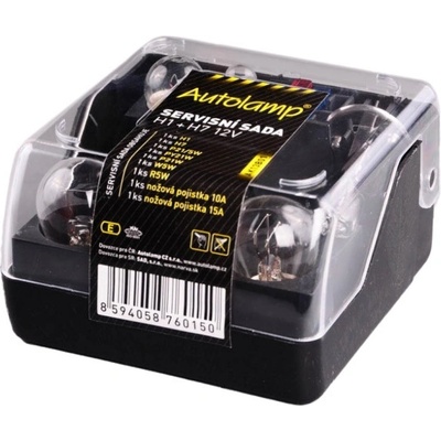 AUTOLAMP Sada žiaroviek UNI H7/H1 12V AK13B01