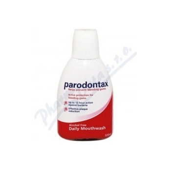 Parodontaxústní voda s obsahem antibakteriálních látek 500 ml