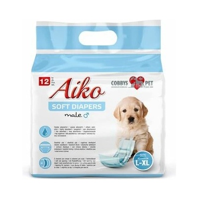 AIKO Soft Diapers X-XL 60-80 cm 12 ks
