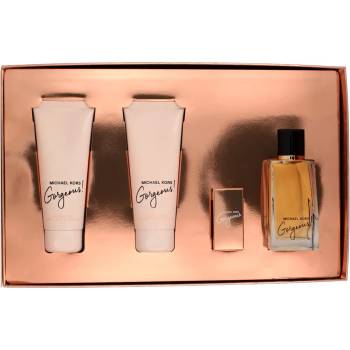 Michael Kors Gorgeous! Подаръчен комплект EDP 100 ml + EDP 5 ml + лосион за тяло 100 ml + душ гел 10