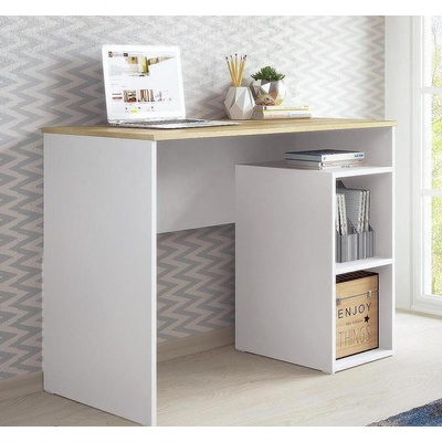 Бюро Open дъб сонома и бял