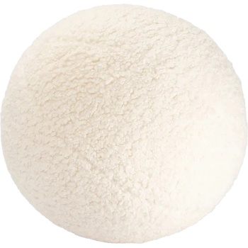 Wigiwama Кремава детска възглавница за диван от букле Ball - Wigiwama (W597782)