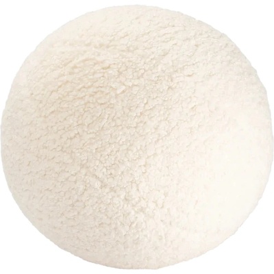 Wigiwama Кремава детска възглавница за диван от букле Ball - Wigiwama (W597782)