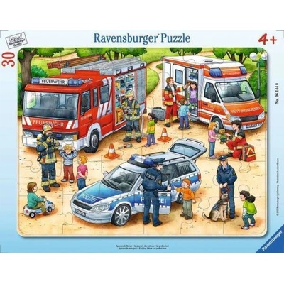 Ravensburger Kinder 06144 Spannende Berufe Rahmen für Kinder ab 4 Jahren mit 30 Teilen