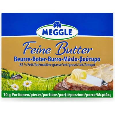 Meggle Porcované Máslo 100 x 10 g