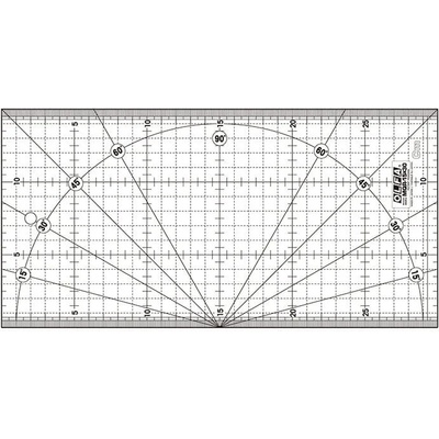 OLFA Шивашки триъгълник 30 cm (MQR-15X30-NON-SLIP)