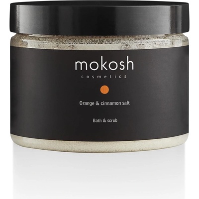 Mokosh Orange & Cinnamon solný peeling na tělo 250 ml