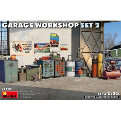MiniArt Garage Workshop Set No.2 1:35