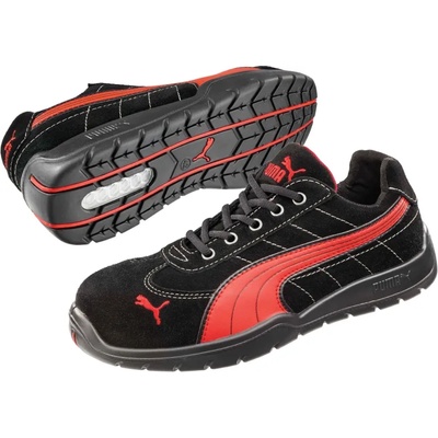 PUMA Защитни работни обувки SILVERSTONE Low S1P | Черно (502200)