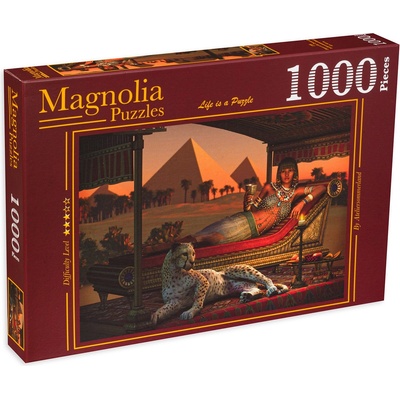 Magnolia Пъзел Magnolia от 1000 части - Вечеря край пирамидите (2308)