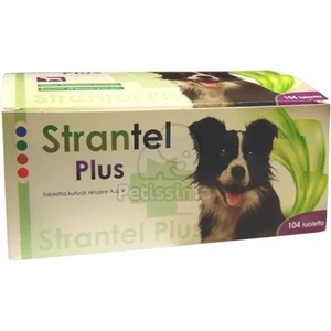 Strantel Plus таблетка за кучета A. U. V. 104 бр