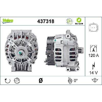 generátor VALEO 437318 437318