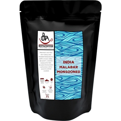 BotaCoffee India Malabar AA Monsooned elmi hrubě mletá french press 250 g