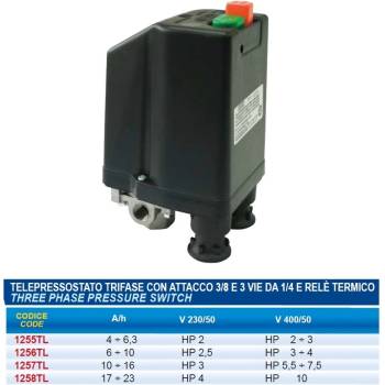 Spiralflex - Италия Пресостати с вградена защита от 176 лв ; spiralflex