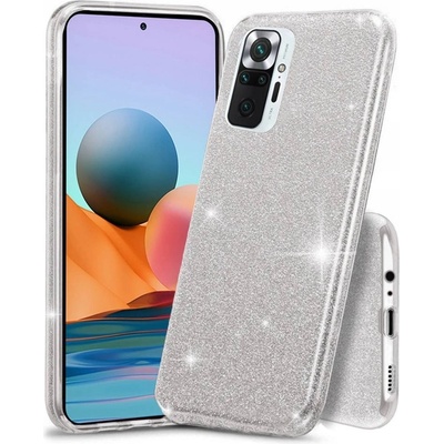 Nexeri Xiaomi Redmi Note 11 Pro 4G / Redmi Note 11 Pro 5G, třpytky stříbrné