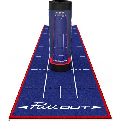 PuttOut Slim Putting Mat 240x50 cm