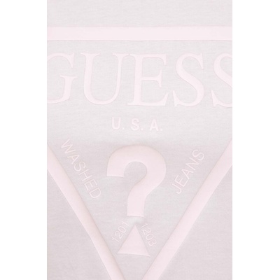 Guess Памучна тениска Guess ADELE в розово V2YI07 K8HM0 (V2YI07.K8HM0)