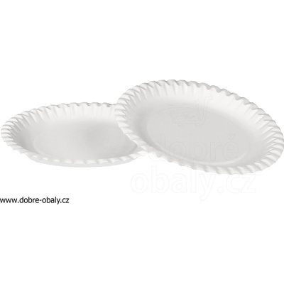 WIMEX Papírové talíře bílé 23cm FSC Mix – Zboží Dáma