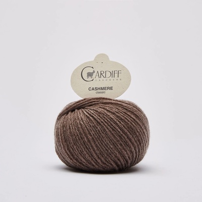 CASHMERE CLASSIC Cardiff Cashmere Farby CASHMERE: 622 srnčia hnedá
