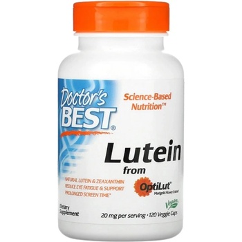 Image 1 of Doctor's Best Lutein 10 mg | From OptiLut [120 капсули]