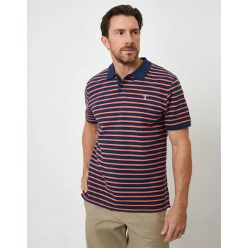 Saltwell Блуза с яка Saltwell Men's Saltwel Crail Short-Sleeve Polo Shirt - Navy/Coral