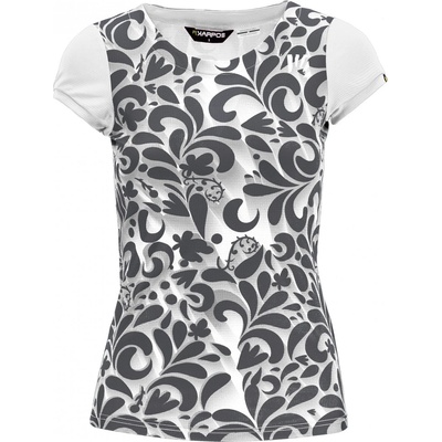 Karpos Дамска тениска Karpos Women's Loma Print Jersey Running shirt - White / Ombre Blue - размер XS (116-7600-0411)