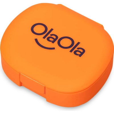 OlaOla Organizér na suplementy týdenní oranžový