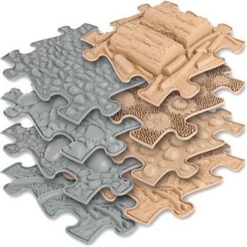 MUFFIK Ортопедични подложки Muffik - Основен комплект natural 8 бр