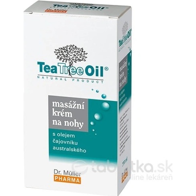 Dr.Müller Tea Tree Oil masážní krém na nohy 200 ml