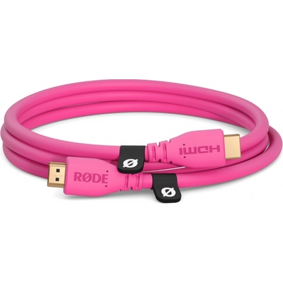 RODE HDMI CABLE 1.5m pink