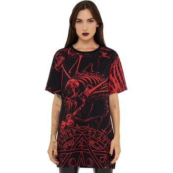 KILLSTAR Тениска унисекс KILLSTAR x ALCHEMY - Dark Catharsis - Black/Red - KSRA013358