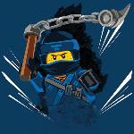 LEGO Платно от канава Lego - Ninjago, Jay (WDC91463)