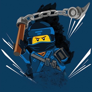 LEGO Платно от канава Lego - Ninjago, Jay (WDC91463)