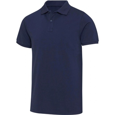 Beryl unisex polokošeľa krátkym rukávom z org.recykl.mat. 220 g modrá