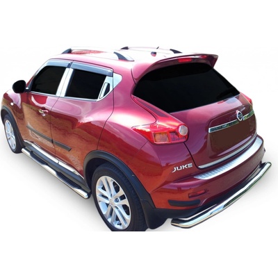 JJ & AUTOMOTIVE Boční nerezové rámy pro Nissan Juke 2010-2014 / 2014-2019